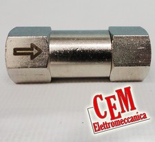 Valvola di non ritorno unidirezionale a sfera femmina - femmina F-F a sfera