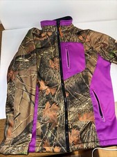 Womens Jacket Trail Crest 360 Sz Small Pink W/real Woods Camo