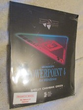 NEW SEALED Book Disk The Shelly Cashman Series Microsoft Powerpoint 4 Windows