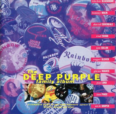 V/A - DEEP PURPLE FAMILY ALBUM CD (PAICE, ASHTON, LORD / RAINBOW / DEEP PURPLE)