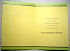 LET'S CELEBRATE! HAPPY BIRTHDAY" GREETING CARD BRAND-NEW — photo 3