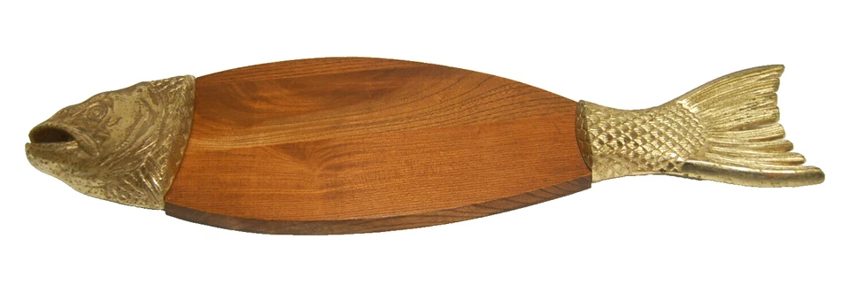 Tabla de cortar o colgar en la pared con forma de pez de Gales hecha en Japón de colección T2173 Foto 2 de 4