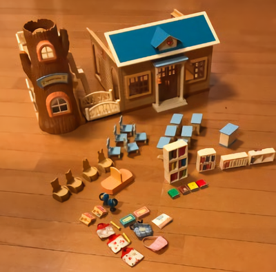 sylvanian families forest school