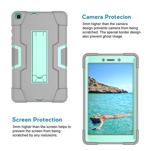 Funda híbrida resistente a prueba de golpes con soporte para Samsung Galaxy 8,0" T290/T295 - Imagen 74 de 92