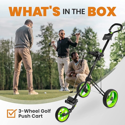 Jovial JOVGF42 3 Wheel Push Cart - Picture 7 of 7