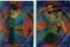 Sliders Lenticular Motionworks  Trading Card    2 Card Set