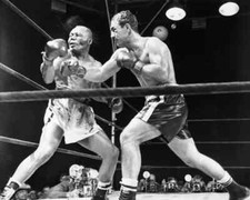 Rocky Marciano Vs Joe Louis Boxing 4x6 Picture Celebrity Print