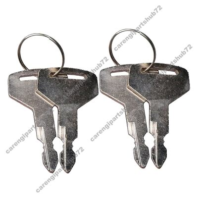 Takeuchi Key 4 Pieces Ignition Switch Key for Takeuchi TL130 TL150 TB125 TB135 TB145 ...