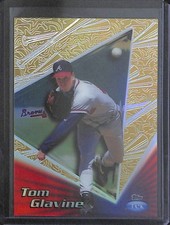 1999 Topps Tek Baseball Gold #30B Pattern 13 Tom Glavine No 6 of 10