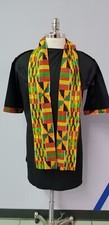 African neck scarf/stole for men/women 4.5 inched x 70 inches