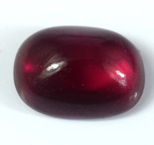 Certified Natural Burma Red Ruby 13.65 Carat Oval Cabochon Loose Gemstone C9770 - Picture 8 of 8