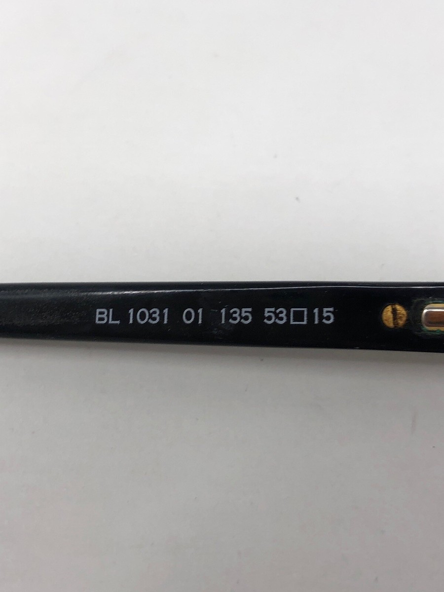 BALMAIN BL1031 01 Eyeglasses Frame France 53-15-135 Black  display picture 3