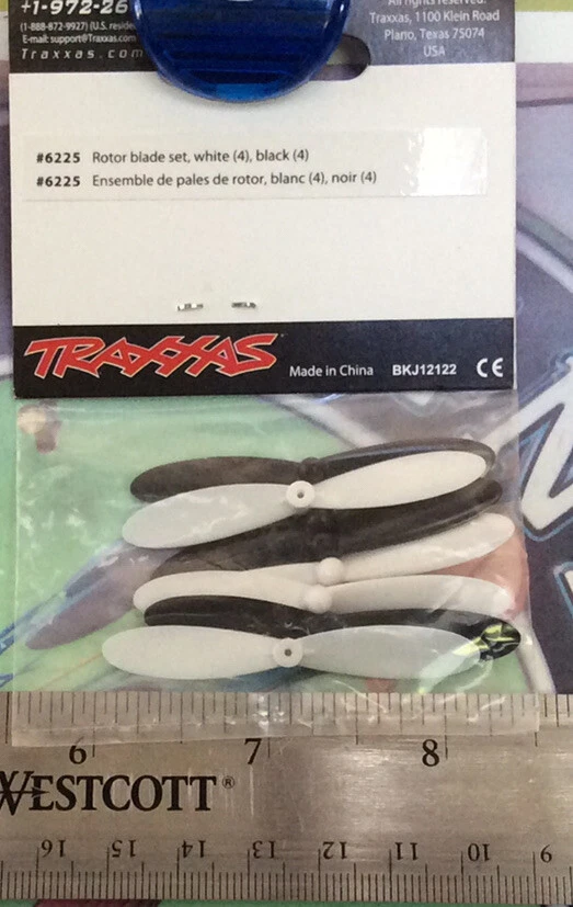 Traxxas 6225 Rotor Blade Set QR-1 Quadcopter OrignalNewInPackage 🇺🇸 Shipped - Image 2 of 2