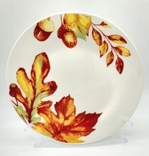 Royal Norfolk Fall Leaves Dinner Plate NEW With Tag