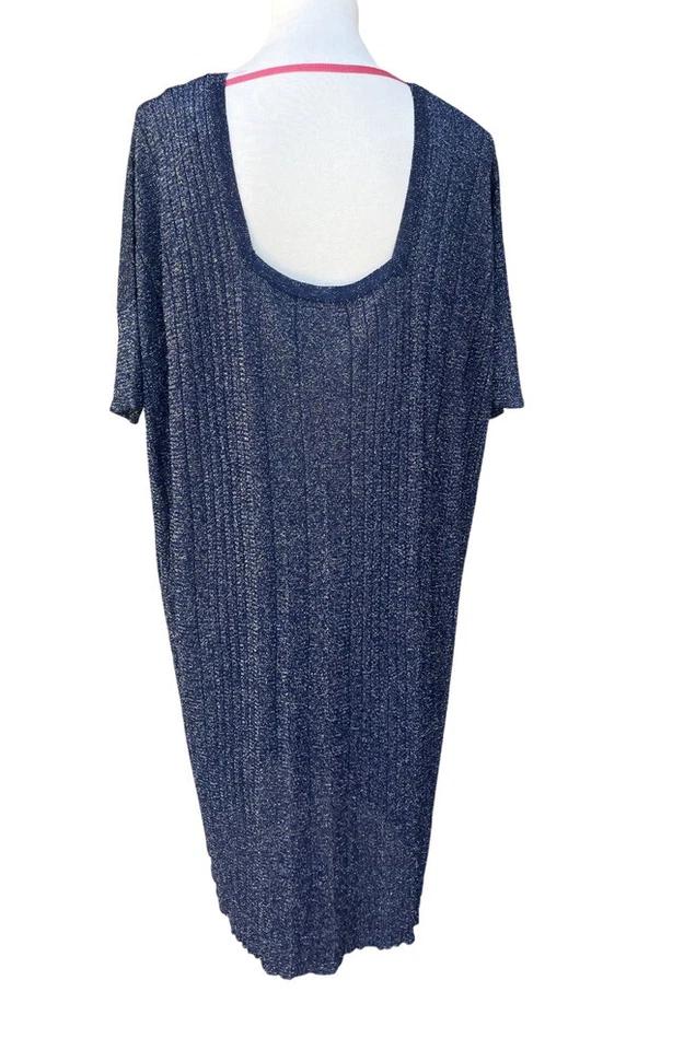 Vestido recto DIESEL para mujer metálico M suelto talla XS M $228 Foto 2 de 4