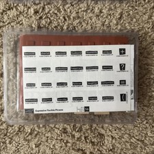 Stampin Up Expressive Flexible,Phrases Set Rubber Stamps - New Never Used