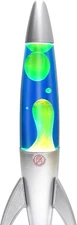 Lava® Lamp 14.5'' Yellow Wax/Purple Liquid/Silver Base & Cap [New ] Decor, Lam