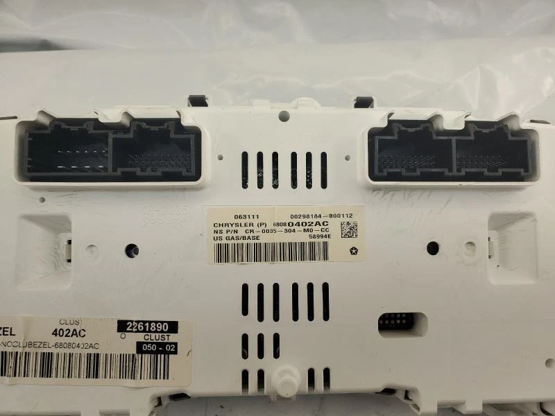 Спидометр приборной панели 2011 2012 11-12 JEEP КОМПАС 130K 68080402AC - Изображение 4 из 4