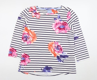 Mehrfarbige Tunika-Bluse Damen UK Größe 10 Joules