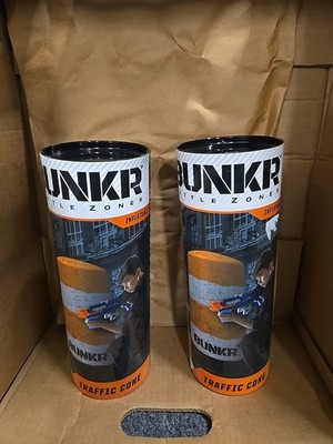 BUNKR Inflatable Battle Zones for Blaster Battles Games Traffic Cones (2)