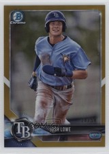 2018 Bowman Chrome Prospects Gold Refractor /50 Josh Lowe #BCP127 12i0