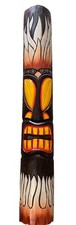 40&rdquo; TIKI MASK HAWAIIAN WALL ART ISLAND HOME DECOR BAR TROPICAL
