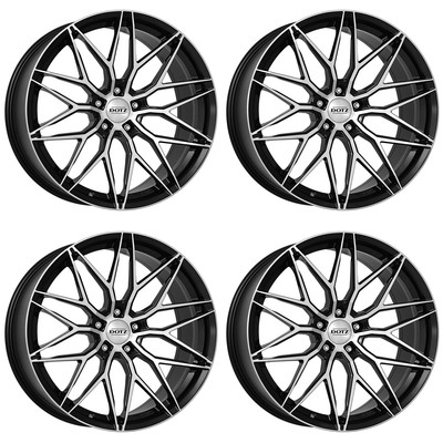 4 Dotz Suzuka dark wheels 8.0Jx18 5x114.3 for Lexus ES
