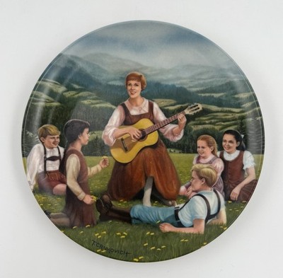 Vintage 1986 Knowles Do-Re-Mi Sound of Music Collector Plate Crnkovich 1230 B