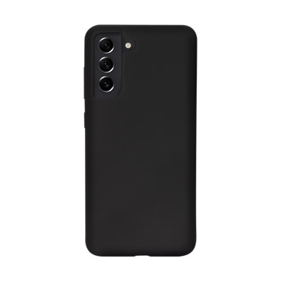 Samsung S21 FE Case Hülle Soft Slim Schutz TPU Silikon Schwarz für Galaxy
