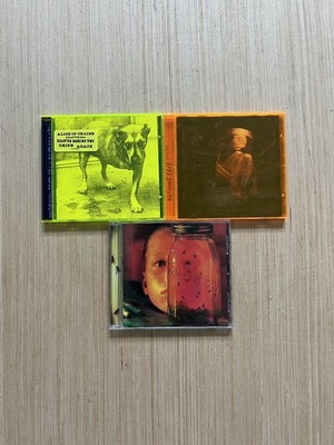 Alice In Chains Nothing Is Safe CD Lot Of 3 1995 Neon Cases Used