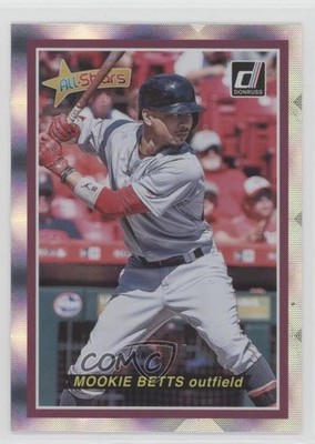 2018 Panini Donruss All Stars 246/999 Mookie Betts #AS3 o9f