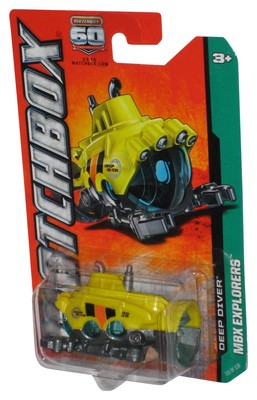Matchbox MBX Explorers (2012) Gelb Tief Taucher Spielzeug Fahrzeug 101/120