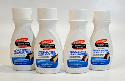 4x Palmer's Cocoa Butter Formula Moisturizing Lotion - 1.7 fl oz. Travel Size