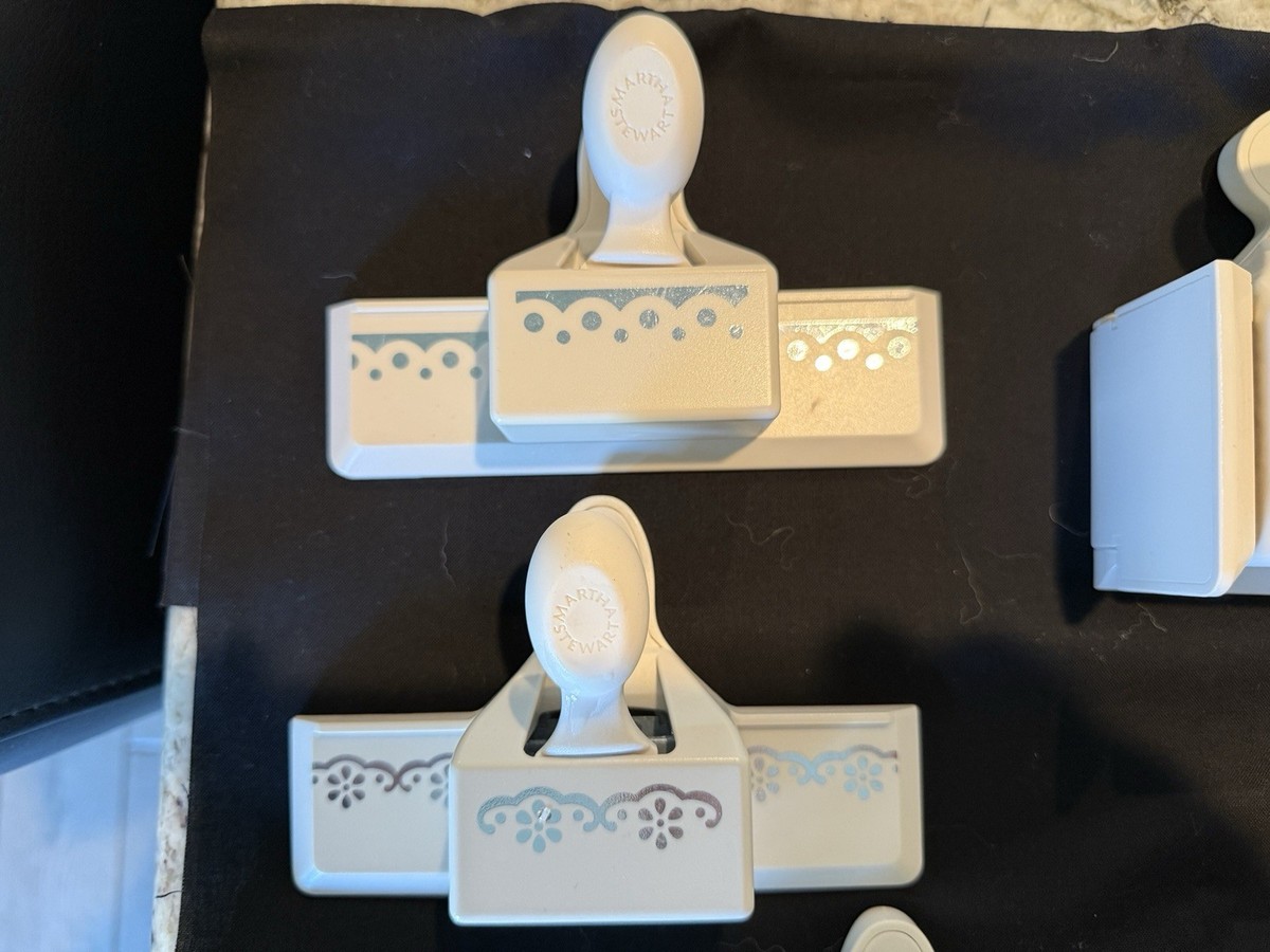 Martha Stewart Paper Punch Lot of 10 - Assorted Border & Corner