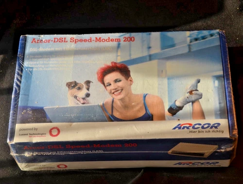 Arcor DSL Speed - Modem 200 - DSL Modem mit Ethernetanschluss (LAN) ovp