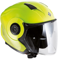 Casco Jet Tucano Urbano El'tange Giallo Fluo Taglia S