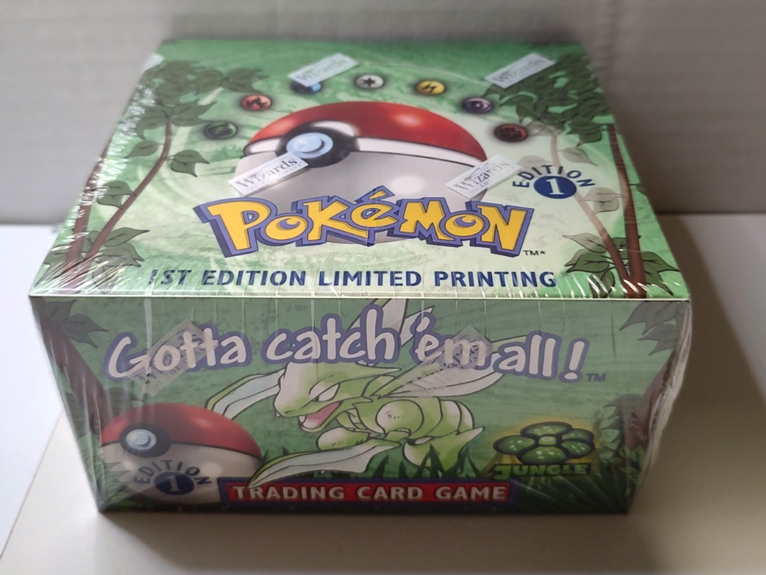 POKEMON 1999 JUNGLE 1ST EDITION BOOSTER BOX WOTC TCG ENGLISH