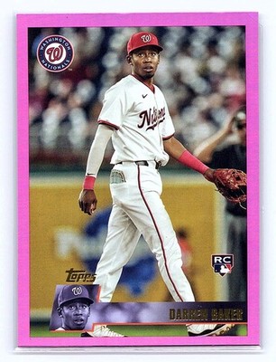 New Listing2025 Topps Archives #152 Darren Baker Pink Foilboard