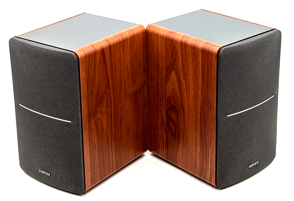 Edifier P12 Passive Bookshelf Speakers 20W RMS Pair With Wall Mount Brackets