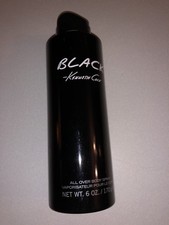Kenneth Cole Black 6oz Men's All Over Body Spray Cologne Spray NEW SHIPS FAST