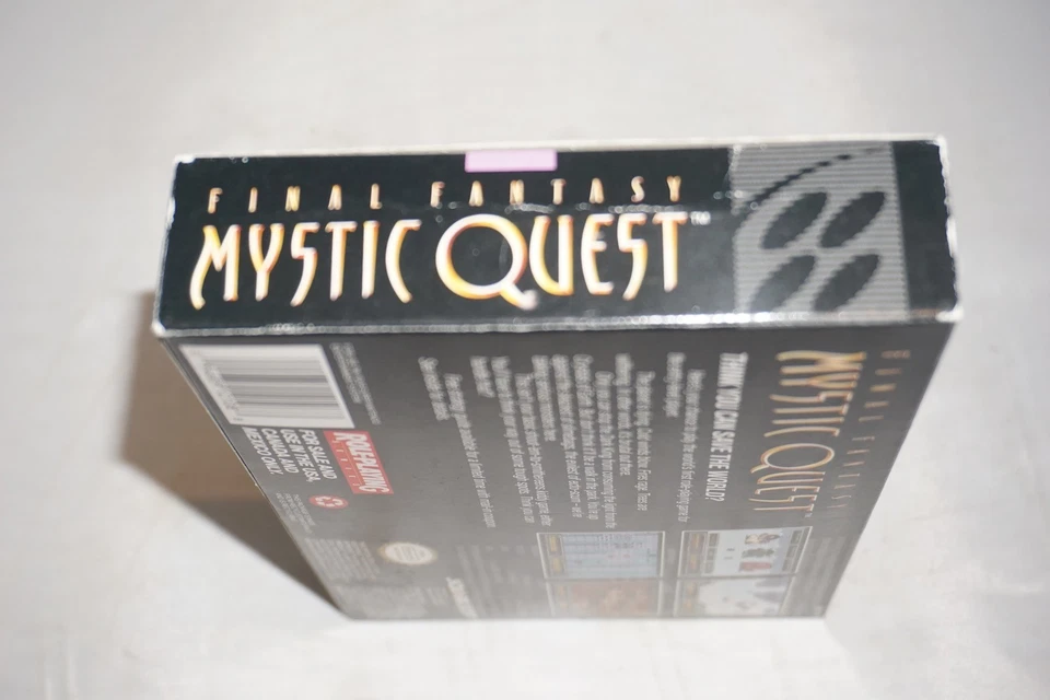 Final Fantasy Mystic Quest (Super Nintendo SNES) Complete in Box w/ Map CIB - Image 4 of 4