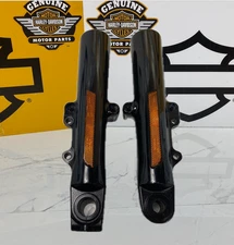 14-25 OEM Harley Touring Stock 49mm Fork Lower Legs Black