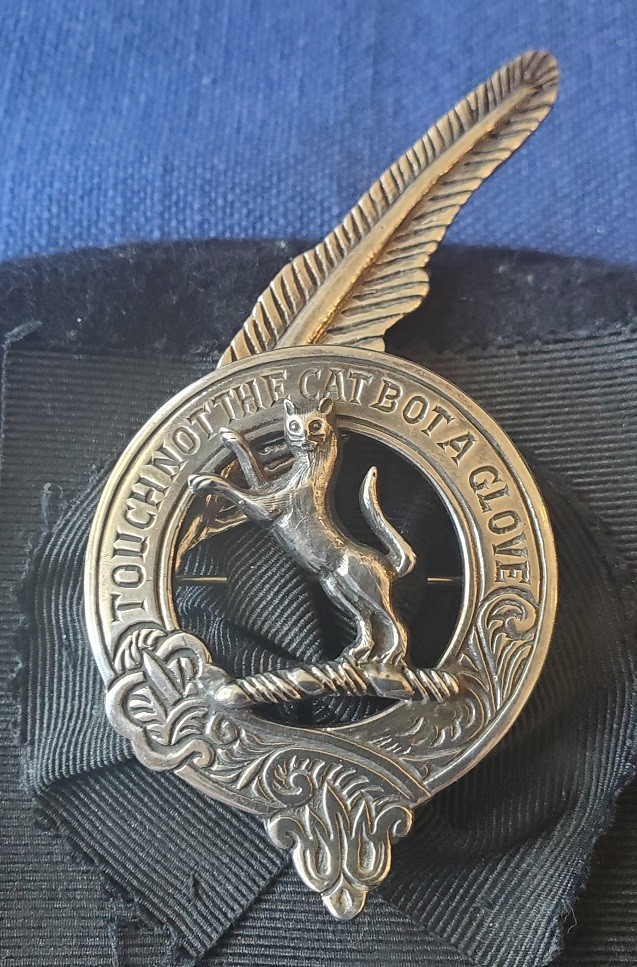 SCARCE SOLID SILVER EAGLE'S FEATHER SCOTTISH HIGH… - image 9