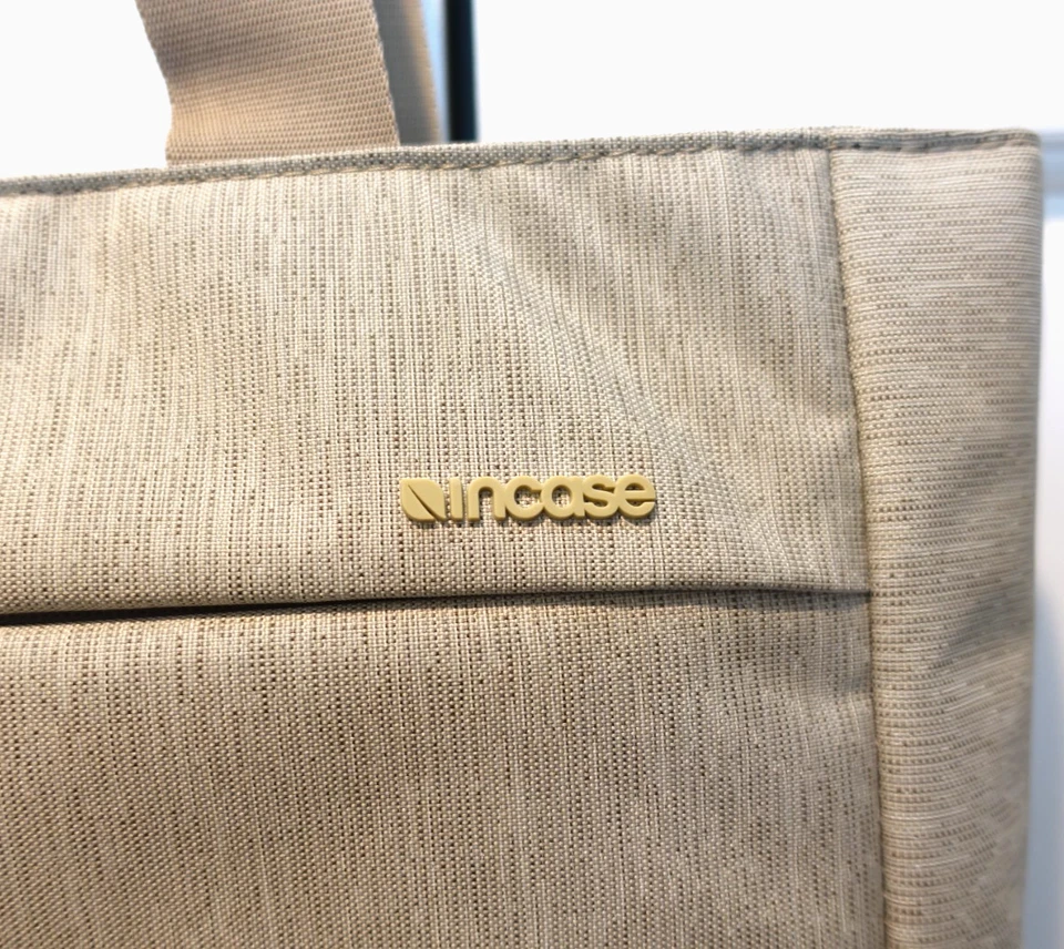 Incase City General Tote, Beige Khaki Bag, Tan Tote, Laptop Bag, Shopping Tote - Image 4 of 4