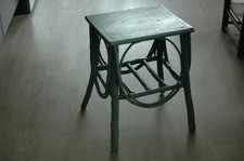 Vintage Rustic Twig Folk Art Table Hand Made