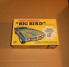 PALMER   Motorized BIG BIRD Pontiac FIREBIRD Model Kit--Looks Complete--Open Box