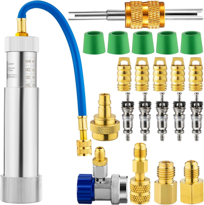 #ad #ad AC Oil Dye Injector Kit Includes A C Oil and Dye Injector Backflow Prevent and R $59.30