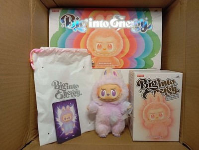 Labubu, Pop Mart, Big into Energy, Luck, 100% Authentic, Box unten geöffnet