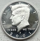 2001-S Kennedy Half Dollar Proof 90% Silver-INV#8807
