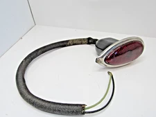 NOS Duolamp Stimsonite  Tear Drop Tail Lens w/Stainless Frame Vintage Ford #P22